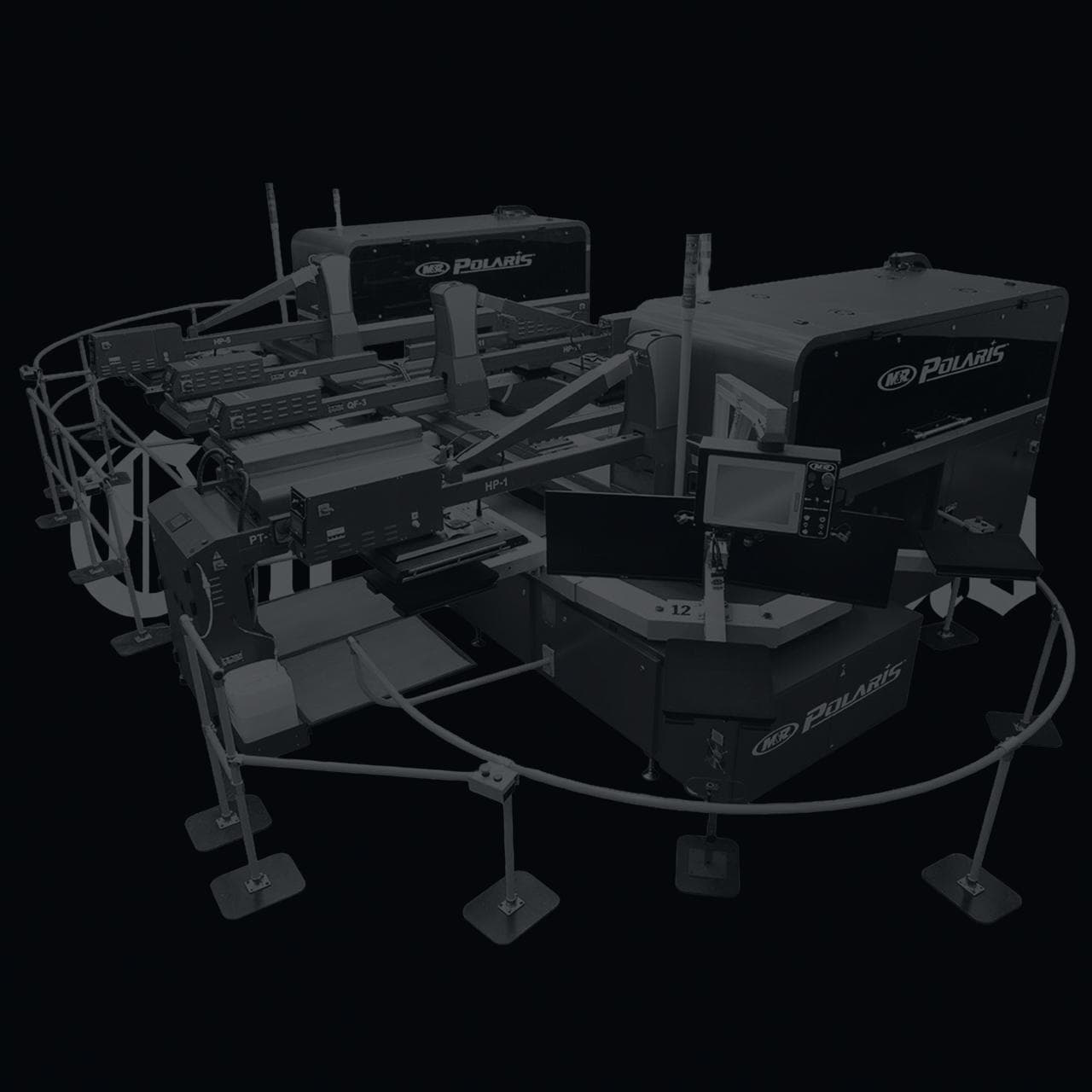 M&R Polaris-16 industrial DTG press